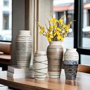 景德镇陶瓷花瓶摆件客厅插花干花创意现代简约中式水培瓶鲜花民宿