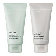 innisfree悦诗风吟洗面奶控油保湿l绿茶氨基酸火山泥水杨酸新升级