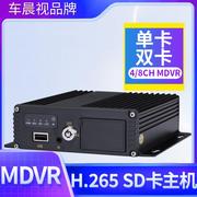 1080p4路8路sd卡车载监控录像机货车半挂车校车，急救车房车主机12v