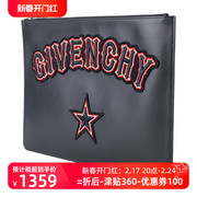 Givenchy/纪梵希男女同款字母logo拉链手拿包男女XY特卖