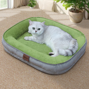 猫窝四季通用睡觉用夏床猫垫子加厚保暖狗窝靠枕睡垫宠物用品