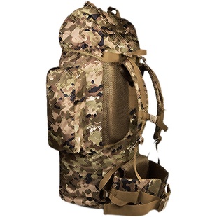 户外迷彩背囊携行具大容量，双肩背囊加厚款115升登山包背包防水