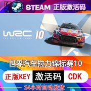 Steam正版 国区CDK 世界汽车拉力锦标赛10 WRC 10 激活码CDK