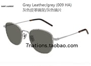 意大利 YSL/圣罗兰SL 299太阳镜男女时尚个性金属双梁墨镜