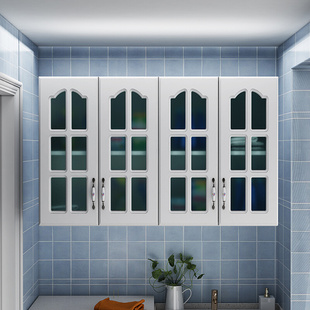 厨房壁橱阳台挂柜简约挂墙式储物柜浴室玻璃门吊柜墙壁柜卧室顶柜