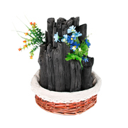 川土活性炭雕工艺品摆件竹炭，除潮木炭，除味除甲醛碳创意卧室装饰品