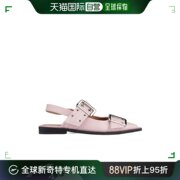 香港直邮GANNI 甘尼 女士 搭扣芭蕾舞鞋平底鞋 S2488