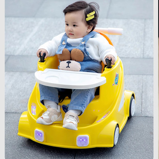 婴幼儿童电动汽车四轮室内瓦力车遥控可坐人小孩充电玩具车