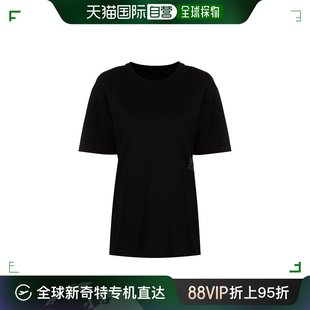 香港直邮alexanderwang亚历山大王女士t恤黑色，百搭舒适透气宽松