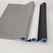 纯色白色灰色绿色PVC地板革加厚耐磨防水 环保工厂车间塑胶地板胶