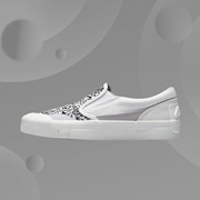 李宁一脚蹬女鞋夏SLIP-ON时尚潮流滑板文化鞋AECR014
