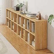 八格子柜自由组合书架落地置物架，客厅木质方格柜书柜儿童格子书柜