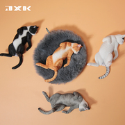 JXK1/6 嗜睡猫5.0 可爱萌猫咪睡大觉家居办公室装饰手办礼物模型