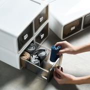 2021创意内衣收纳盒塑料抽屉式分格日式内衣内裤袜子整理箱
