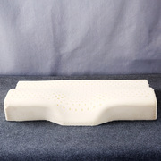 天然乳胶枕低枕蝶形，护颈枕头送枕套鼾鼾枕，3d分区承托牵引枕芯
