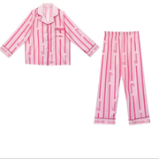芭比乐园 睡衣女秋季粉红韩版减龄网红气质可外穿家居服套装
