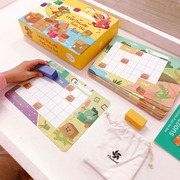 Pinwheel小鳄鱼推箱子逻辑思维桌游亲子玩具儿童小学生空间想象力