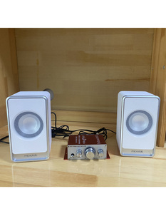 麦博木质电脑手机电视机顶盒音响2.0对箱有源小音响桌面音箱