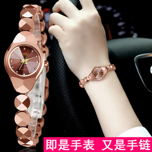 瑞士全自动手表女士，时尚防水夜光手链手表，韩版名牌女款机械表