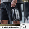 bdpowerup便携式pvc印花健身手提洗漱包，简约透明防水旅行收纳袋