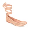 andre女鞋子，平底鞋芭蕾舞鞋粉色圆头夏季皮鞋，52119602200