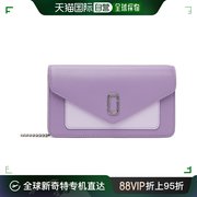 香港直邮潮奢 Marc Jacobs 马克 雅可布 女士紫色单肩包
