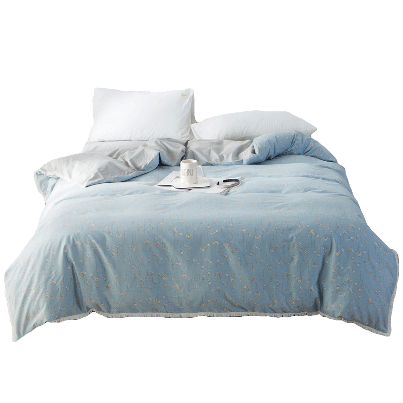 Princess wind Cotton Quilt cover singleton 1.8m Cotton Single 1.5 Simplicity Quilt cover dormitory The bed Suppliesin the Bedclothes , Quilt category - from Buy2taobao.com to provide professional Taobao agent buy service