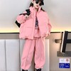 韩国女童套装2023秋冬中大童时髦卫衣儿童洋派加厚马甲三件套