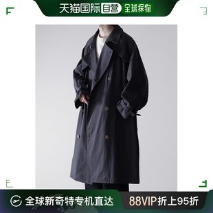 日本直邮RUUBON 男女同款重磅棉布风衣 时尚休闲外套 春秋季必备