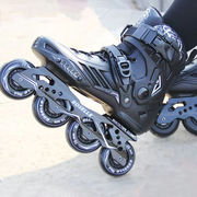 轮滑鞋男女溜冰鞋成年直排滑轮m鞋花式平紫色33
