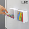 日本进口inomata磁吸冰箱收纳盒厨房小物置物盒磁铁塑料储物挂架