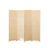 中式竹编屏风隔断简约现代客厅卧室遮挡家用折叠移动办公实木折i.