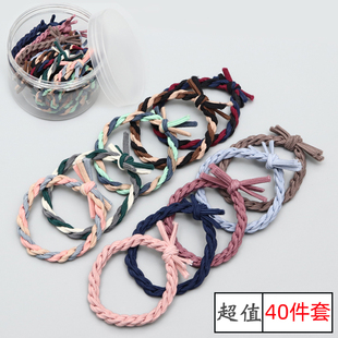 橡皮筋发圈女韩国可爱简约头绳，小清新个性，皮套2023发绳扎头发