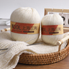 上海三利中粗羊毛线100%纯羊毛棒针织，围巾毛衣外套帽子宝宝毛线团(毛线团)