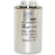 CBB65空调电容35uF 450V 35微法 压缩机空压机启动电容器CBB65A-1