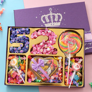 520情人节礼物糖果礼盒，德芙巧克力棒棒糖，生日礼物送男女朋友零食