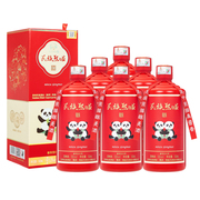 贵州民族熊猫美酒红53度酱香型白酒礼盒装纯粮婚宴喜酒酒