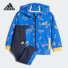 Adidas/阿迪达斯婴幼童印花连帽时尚运动休闲套装 H38369