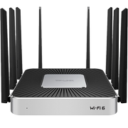 TP-LINK TL-XVR6000L 千兆双频WiFi6无线路由器企业级2.5G网口多WAN口宽带叠加无线Ap管理IPV6办公WiFi发射器