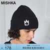 齐思均同款MISHKA美式冷帽子针织毛线帽男女士秋冬季多巴胺显脸小