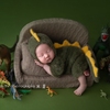 新生儿拍照服装恐龙造型婴儿满月照，月子照摄影道具，卡通龙宝宝(龙宝宝)主题