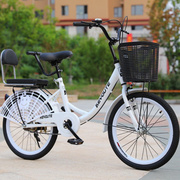 自行車自行车女式成人轻便学生淑女通勤车男女城市时尚复古单车