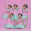 云川之舞桃萌幺幺舞蹈服装，儿童表演服粉色，蓬蓬裙公主裙幼儿园