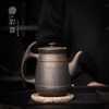 尚岩复古茶壶陶瓷家用大容量单壶大号泡茶壶餐厅，用花茶壶茶具水壶