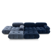 b&b意式简约定型棉布艺，沙发设计师极简模块百搭组合#camaleonda
