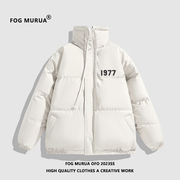 fogmurua2023美式高街1977羽绒，棉服情侣冬季棉上衣外套男女