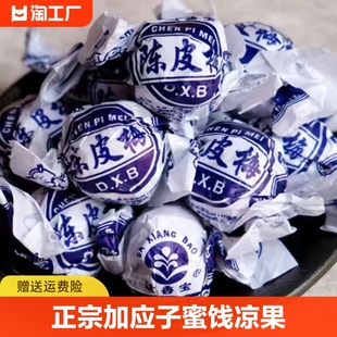 陈皮梅加应子蜜饯凉果潮汕特产纸梅嘉应子果脯话梅零食健康新鲜