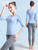 伽美斯瑜伽服套装跑步专业气质时尚显瘦高端健身房运动套装女
