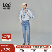 Lee 23705中腰锥形男牛仔长裤浅蓝色LMB1007055PC-083