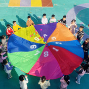 大型彩虹伞幼儿园感统训练器材，早教玩具儿童，户外趣味游戏道具
